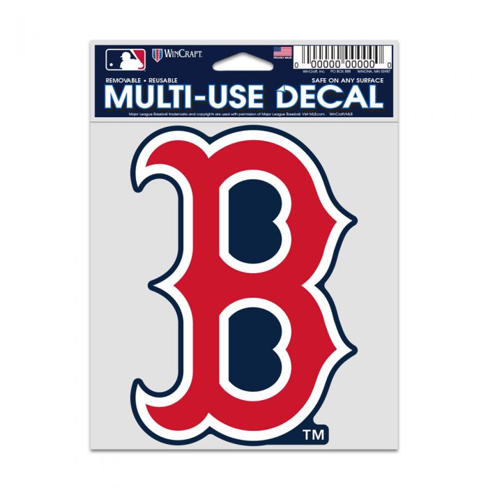 BOSTON RED SOX FAN DECALS 3.75'' X 5''   B STYLE
