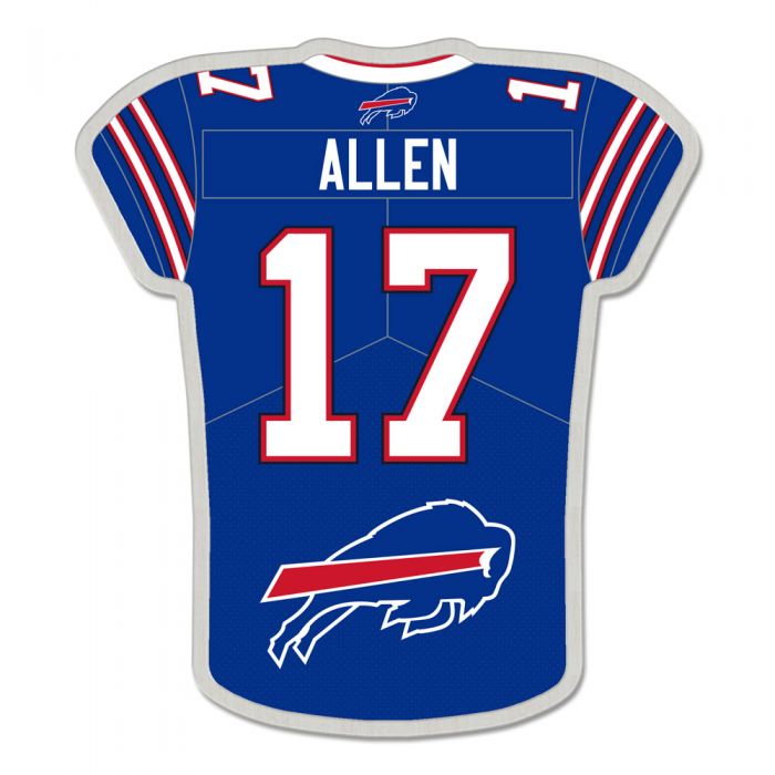 Josh Allen Buffalo Bills Jersey Pin