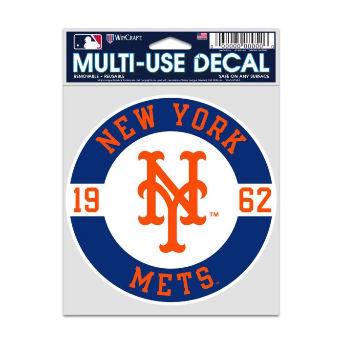 NEW  YORK  METS FAN  PATCH DECAL 3.75 X 5