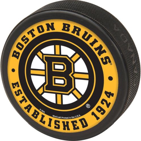 BOSTON BRUINS HOCKEY PUCK