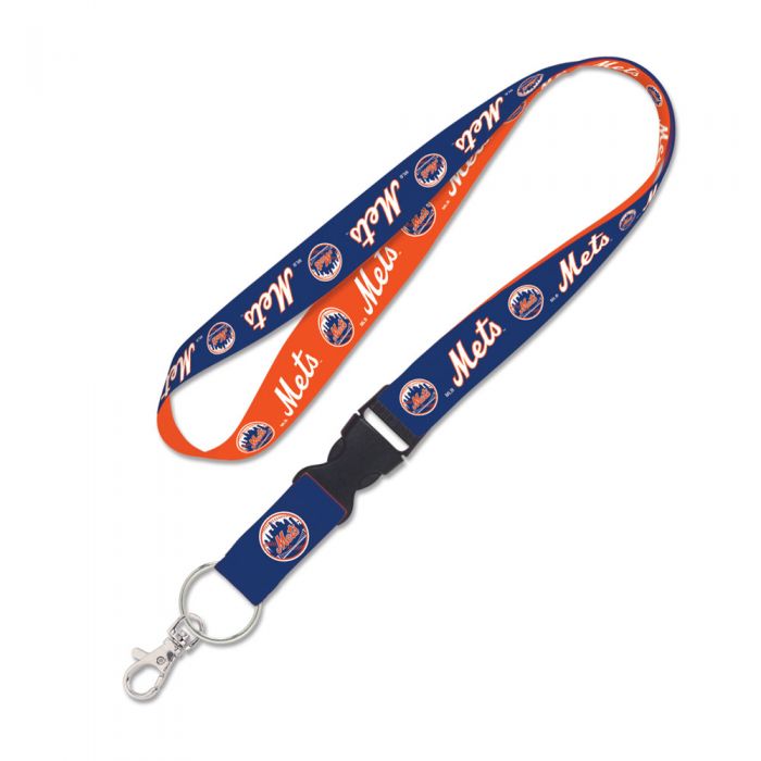 NEW YORK METS LANYARD W/DETACHABLE BUCKLE 1''