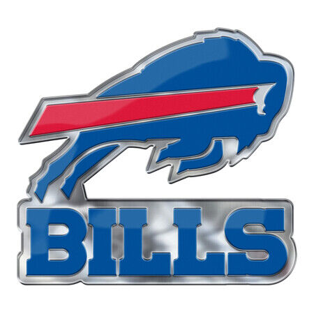 FANMATS 60591 NFL Buffalo Bills Embossed Alumnium Color Emblem