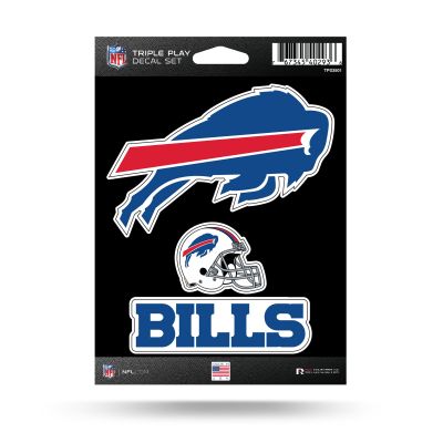 BUFFALO BILLS TRIPLE PLAY STICKER SHEET BY RICO