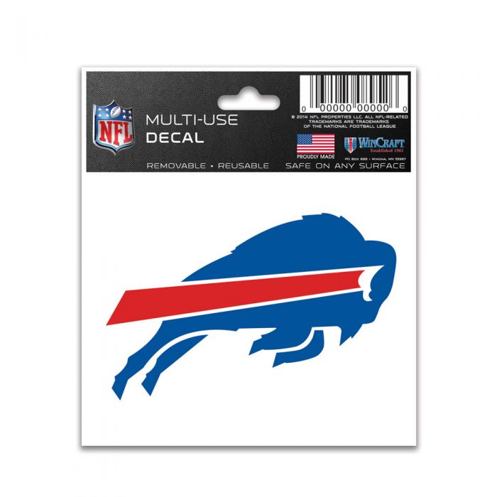 BUFFALO BILLS MULTI-USE DECAL 3'' X 4''