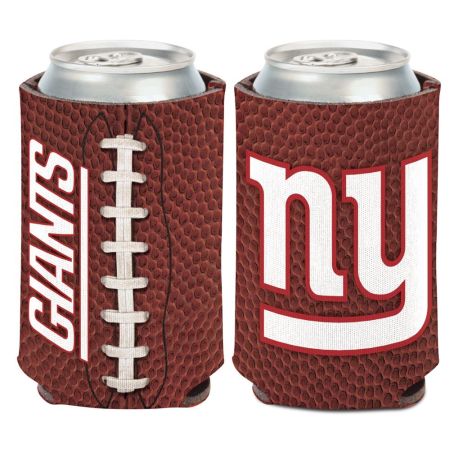 NEW YORK GIANTS FOOTBALL STYLE CAN HOLDER