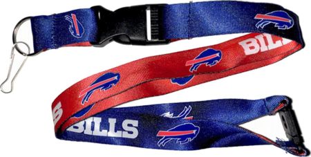 BUFFALO BILLS 2 TONE REVERSABLE LANYARD