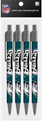 PHILADELPHIA EAGLES 4 PACK PENS