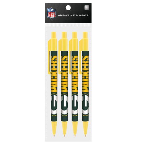 GREEN BAY PACKERS 4 PACK PENS