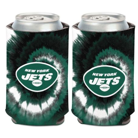 NEW YORK JETS TIE DYE CAN COOLER 12 OZ.