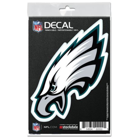 PHILADELPHIA EAGLES ALL SURFACE DECALS 3'' X 5''