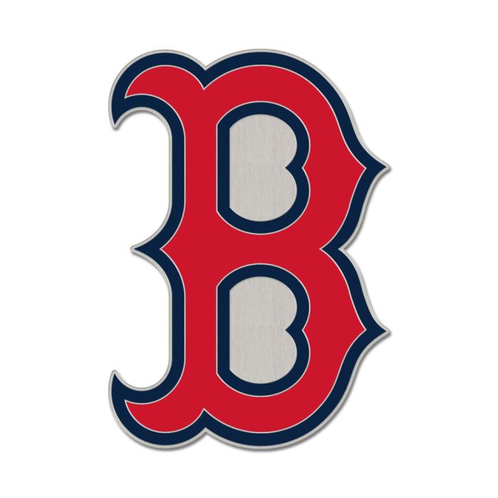 Boston RED SOX B style logo pin