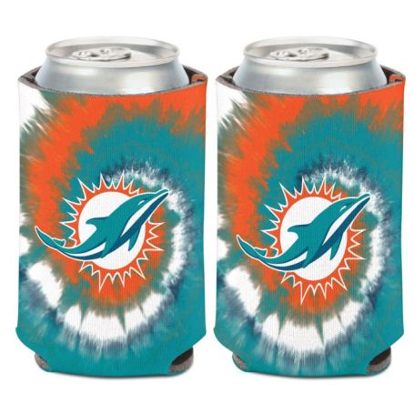 MIAMI DOLPHINS TIE DYE STYLE CAN HOLDER