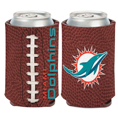 MIAMI DOLPHNS FOOTBALL STYLE CAN HOLDER