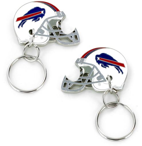 BUFFALO BILLS 2 SIDED HELMET BOTTLE OPENER KEYCHAIN