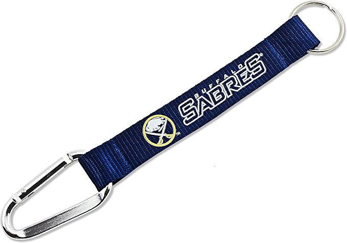 Buffalo Sabres Carabiner KEYCHAIN from Aminco