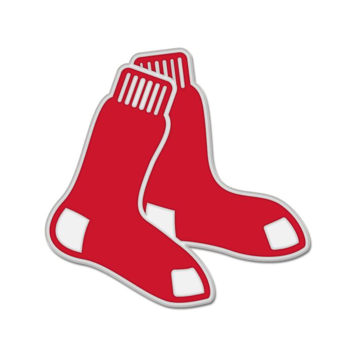 BOSTON RED SOX COLLECTOR ENAMEL PIN JEWELRY CARD DOUBLE SOX