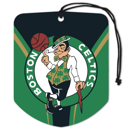 BOSTON CELTICS CAR AIR FRESHENER 2 PACK