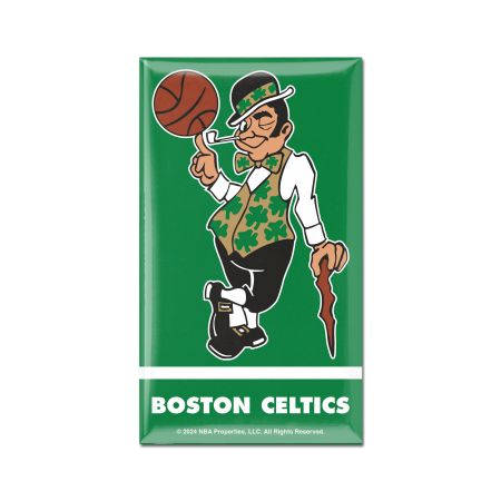 BOSTON CELTICS LUCKY MAGNET  3.5 X 2 INCHES