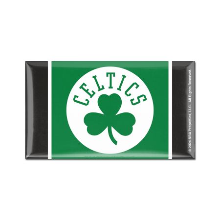 BOSTON CELTICS BULK MAGNET SHAMROCK 3.5 X 2 INCHES