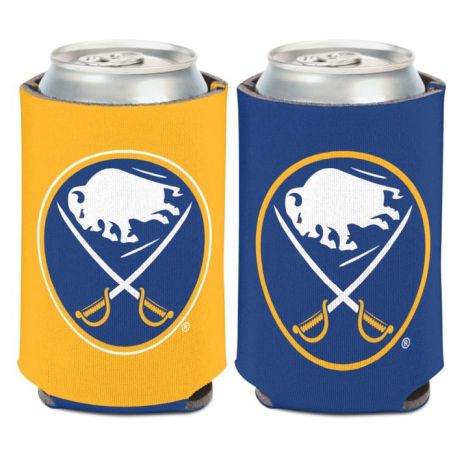 BUFFALO SABRES 2 COLOR  CAN COOLER 12 OZ.