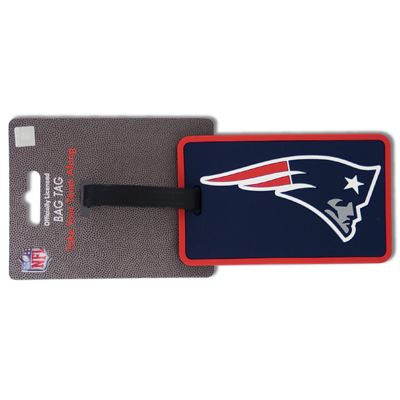 NEW ENGLAND PATRIOTS LOGO SOFT LUGGAGE TAG