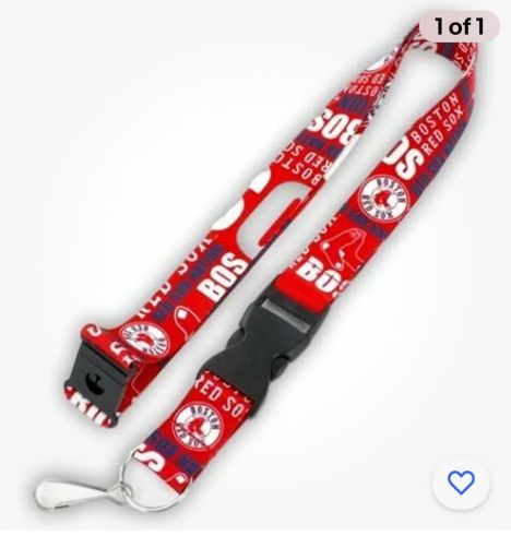 Boston RED SOX Dynamic Lanyard keychain