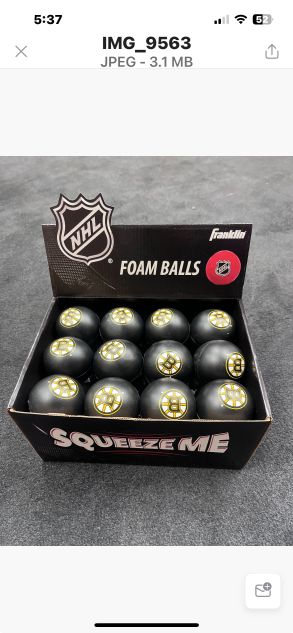 Boston Bruins stress balls  by Franklin Sports