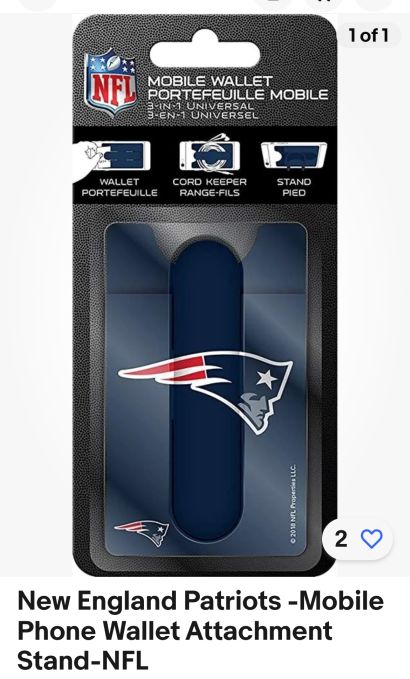 New England Patriots Mobile WALLET 3 in one for Mobile Phone