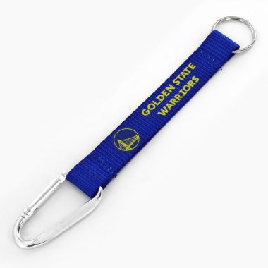 WARRIORS (BLUE) CARABINER LANYARD KEYCHAIN