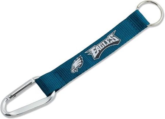 PHILADELPHIA EAGLES CARABINER KEYCHAIN