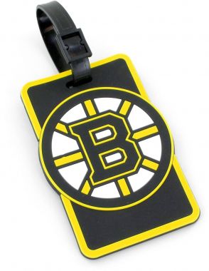 BOSTON BRUINS PVC BAG TAG FROM AMINCO USA