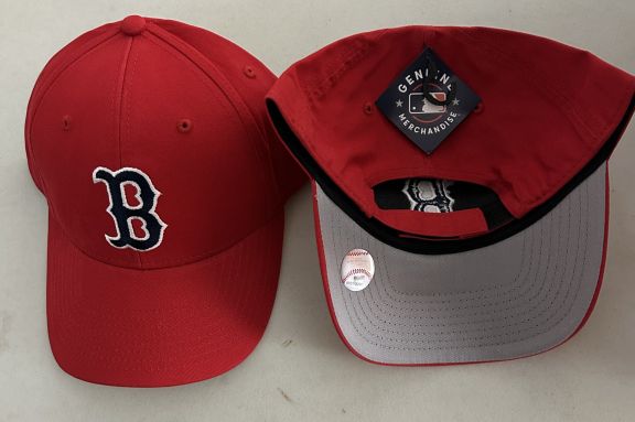 Boston Red Sox Red HAT with Adjustable strap on back
