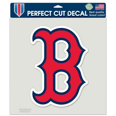 Boston RED SOX 8x8 B Style Decal