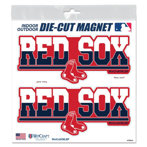 BOSTON RED SOX DUO MAGNET 6X6