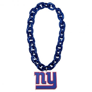 NEW York Giants Blue FanChain by Aminco USA 36 inch
