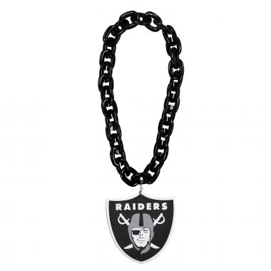 Las Vegas Raiders Black Fanchain by Aminco Usa 36 inches