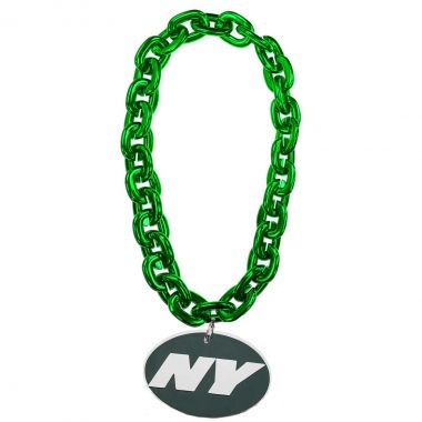 NEW York Jets Green Fan Chain by Aminco USA 36 Inches