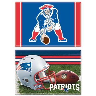 NEW ENGLAND PATRIOTS 2 PACK MAGNETS