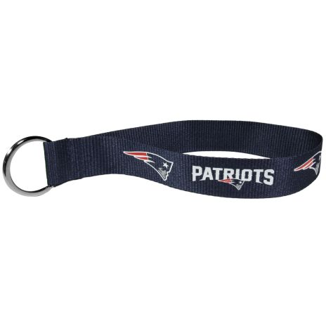 NEW ENGLAND PATRIOTS WRISTLET KEYCHAIN