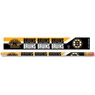 BOSTON BRUINS 6 PACK PENCILS