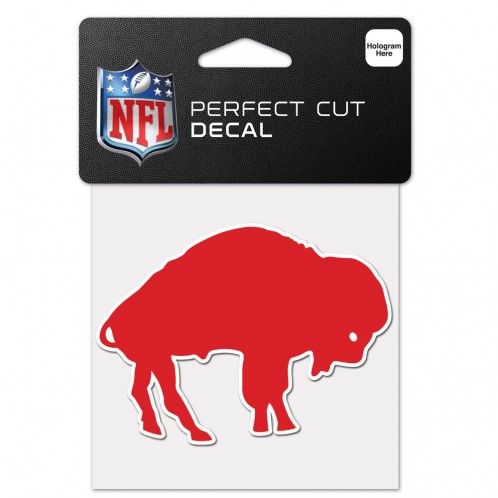 Buffalo Bills / Classic Logo RETRO  Perfect Cut Color Decal  4'' x