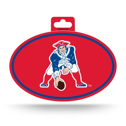NEW ENGLAND PATRIOTS THROWBACK OVAL EURO DECAL BY RICO