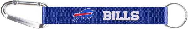 BUFFALO BILLS CARABINER KEYCHAIN BLUE