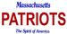 NEW ENGLAND PATRIOTS STATE LICENSE PLATE 6 X 12 INCHES METAL