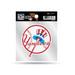 NEW YORK YANKEES TOPHAT 4X4 DECAL WITH CLEAR BACKGROUND