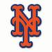 New York Mets flexible DECAL 4 inches