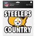 Pittsburgh Steelers Country 8x8 Perfect Cut DECAL