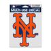 NEW YORK METS FAN DECALS 3.75'' X 5''  NY LOGO