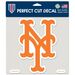 NEW YORK METS PERFECT CUT COLOR DECAL 8'' X 8'' NY