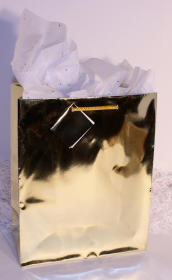 GIFT Bag - EX. Large - GOLD - 18''x 13''x 6''